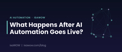 What Happens After AI Automation Goes Live?